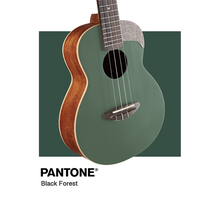 將圖片載入圖庫檢視器 aNueNue 彩色 UC10 23吋雲杉面實木Ukulele - 森林綠 Black Forest