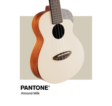 將圖片載入圖庫檢視器 【預售】aNueNue 彩色 UC10 23吋雲杉面實木Ukulele - 杏奶白 Almond Milk