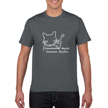 Load image into Gallery viewer, Emmmmm Music 原創 - 喪B大店長 T-shirt 炭色 Charcoal