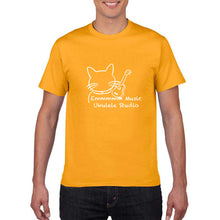 Load image into Gallery viewer, Emmmmm Music 原創 - 喪B大店長 T-shirt 黃金色 Gold