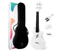 將圖片載入圖庫檢視器 ENYA NOVA U 碳纖維 Carbon Fiber 23" Ukulele - 白色 White