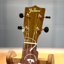 將圖片載入圖庫檢視器 【預售】日本製 Famous by KIWAYA FS-MGT Laminated Walnut 胡桃木三片原木合板 21" Ukulele