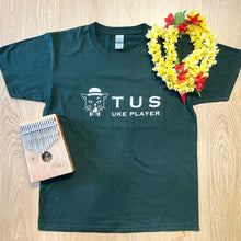 Load image into Gallery viewer, TUS原創 T-Shirt「UKE PLAYER」環紡圓筒 T恤