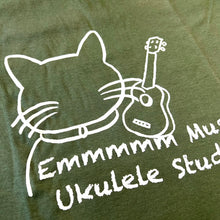 將圖片載入圖庫檢視器 Emmmmm Music 原創 - 喪B大店長 T-shirt 軍緣色 Military Green