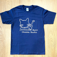 將圖片載入圖庫檢視器 Emmmmm Music 原創 - 喪B大店長 T-shirt 海軍藍 Navy Blue