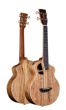 將圖片載入圖庫檢視器 L. Luthier Solid Mango Wood w/ pick up 樂Uke 芒果木全實木 26" Ukulele 連拾音器