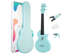 將圖片載入圖庫檢視器 【預售】ENYA NOVA U 碳纖維 Carbon Fiber 23" Ukulele - 藍色 Blue