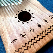 將圖片載入圖庫檢視器 【預售】TODO 尼羅河畔 17音桃花心實木拇指琴