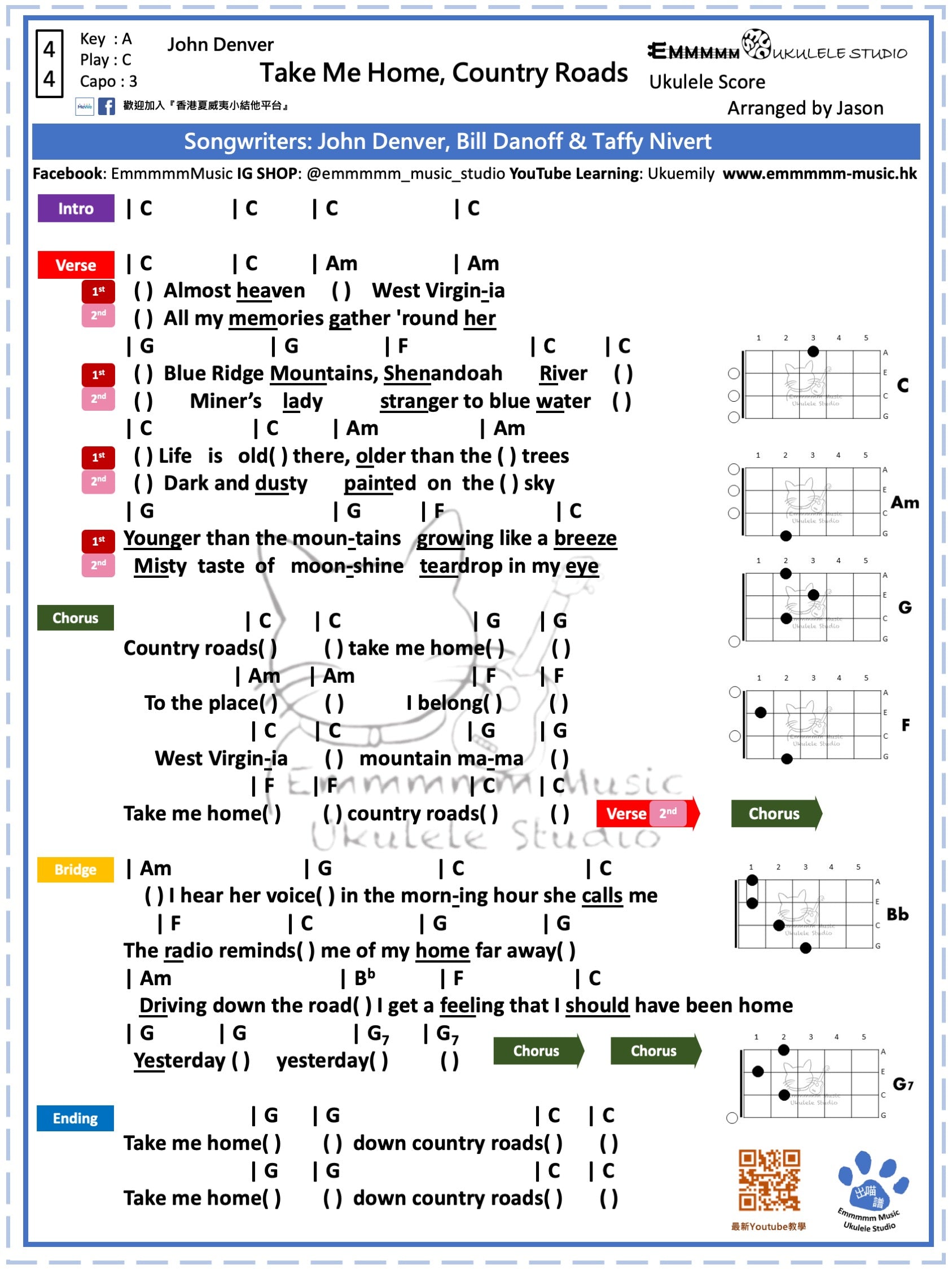 John Denver Take Me Home Country Road Ukulele The Ukulele Store john-denver-take-me-home-country-road-ukulele-the-ukulele-store