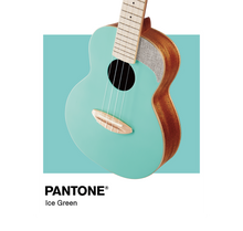 Load image into Gallery viewer, aNueNue 彩色 UC10 23吋雲杉面實木Ukulele - 冰綠色 Ice Green
