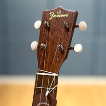 Load image into Gallery viewer, 【預售】日本製 -  Famous by KIWAYA FC-1G  Laminated African Mahogany 非洲桃花心木三片原木合板 23&quot; Ukulele
