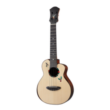 Load image into Gallery viewer, 【預售】日本製琴師聯名設計 蜂鳥系列 aNueNue UC200HB 23&quot; Concert 月亮雲杉全實木 Ukulele
