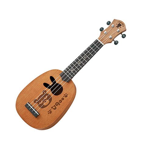 aNueNue 熊野款 U900S 21吋桃花心合板 Ukulele