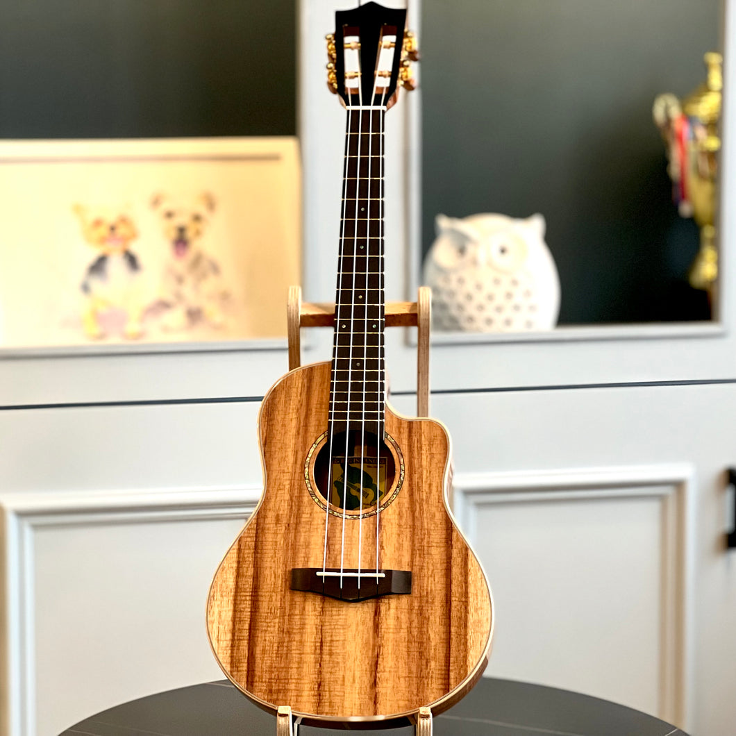 BIG ISLAND KSA-TRG High-grade Curly Solid Koa Ukulele 26