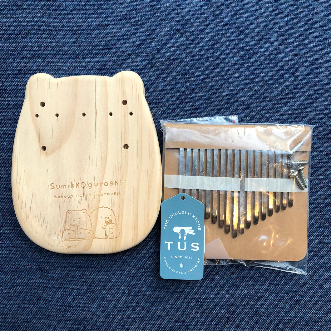 Kalimba Sumikko Sumi DIY CAT 角落生物實木DIY拇指琴