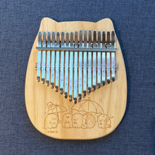 將圖片載入圖庫檢視器 Kalimba Sumikko Sumi CAT 角落生物實木拇指琴
