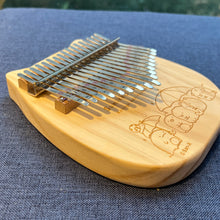 將圖片載入圖庫檢視器 Kalimba Sumikko Sumi CAT 角落生物實木拇指琴
