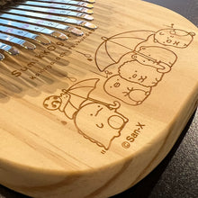 將圖片載入圖庫檢視器 Kalimba Sumikko Sumi CAT 角落生物實木拇指琴
